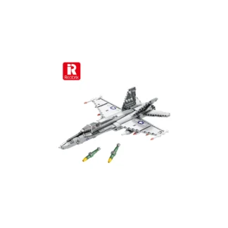 Reobrix 33022 F/A-18 Kampfjet 1387 Teile Klemmbaustein Set