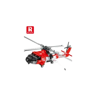 Reobrix 33026 Rettungshubschrauber KÃ¼stenwache 1137 Teile Klemmbaustein Set