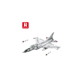 Reobrix 33027 F-16 Fighting Falcon Kampfjet 1427 Teile Klemmbaustein Set