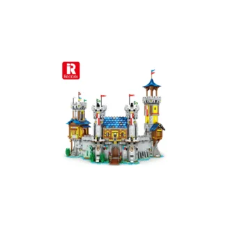 Reobrix 66006 Mittelalterliche Burg 2722 Teile Klemmbaustein Set