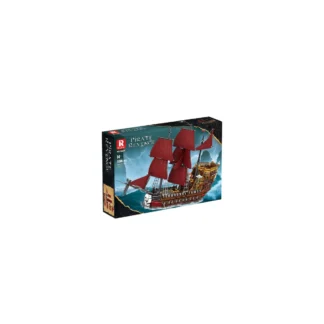Reobrix 66010 Piratenschiff Klemmbaustein Set