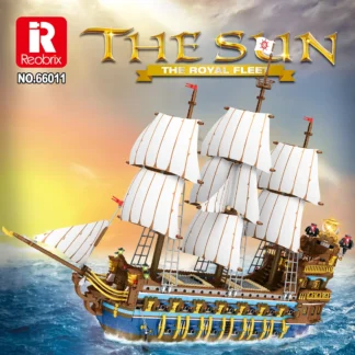 Reobrix 66011A Segelschiff Royal Sunshine 3162 Teile Klemmbaustein Set