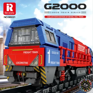 Reobrix 66021A EuropÃ¤ischer GÃ¼terzug G2000 Klemmbaustein Set