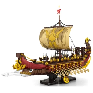 Reobrix 66104 Kriegsschiff Spartan Klemmbaustein Set