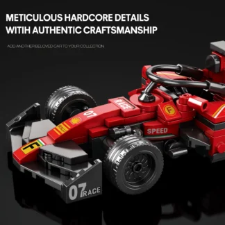 Reobrix 663 Formel-1-Rennwagen im Maßstab 1:24 Klemmbaustein Set