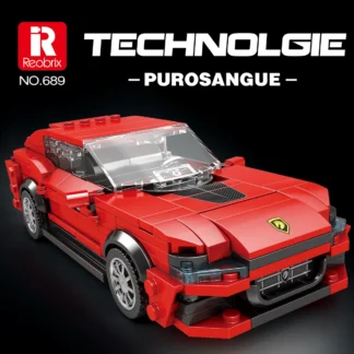 Reobrix 689 Sportlicher SUV Purosangue Bauset Klemmbaustein Set