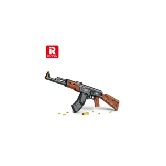 Reobrix 77005 AK-47 Sturmgewehr Modellbausatz 1238 Teile Klemmbaustein Set