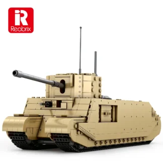 Reobrix 77032 TOG II Schwerpanzer Modellbausatz 1427 Teile Klemmbaustein Set
