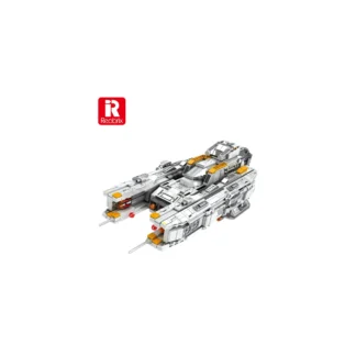 Reobrix 788 Lagrange Raumschiff Konvoi mit Doppelgeschütz 966 Teile Klemmbaustein Set