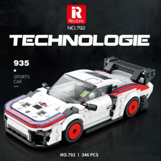 Reobrix 792 Rennwagen 935 Bausatz Klemmbaustein Set