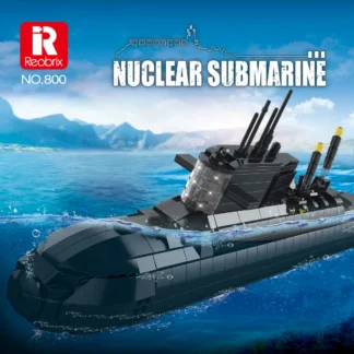 Reobrix 800 Atomgetriebenes U-Boot Klemmbaustein Set