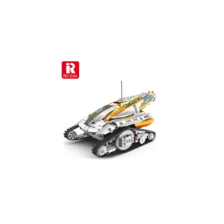 Reobrix 99001 Ferngesteuerter Panzer mit LED-Beleuchtung 700 Teile Klemmbaustein Set
