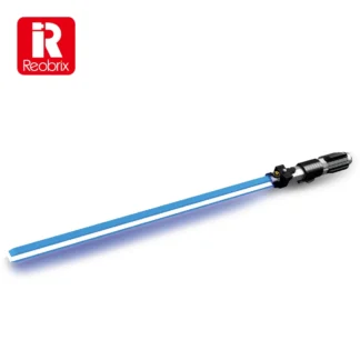Reobrix 99010 Blaues Lichtschwert mit Leuchteffekt 629 Teile Klemmbaustein Set