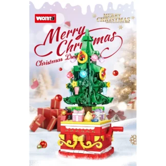 woma W11149 Weihnachtsbaum mit Drehfunktion Klemmbaustein Set