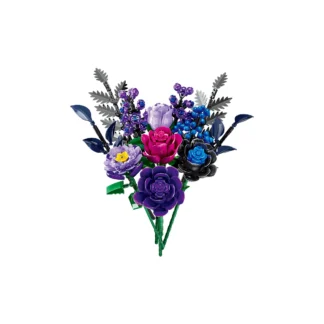 woma W11542 Blumenstrauß Violette Rosen Klemmbaustein Set